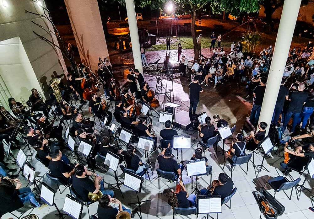 Un Concierto en Hamacas fue la previa de la Orquesta Filarmónica